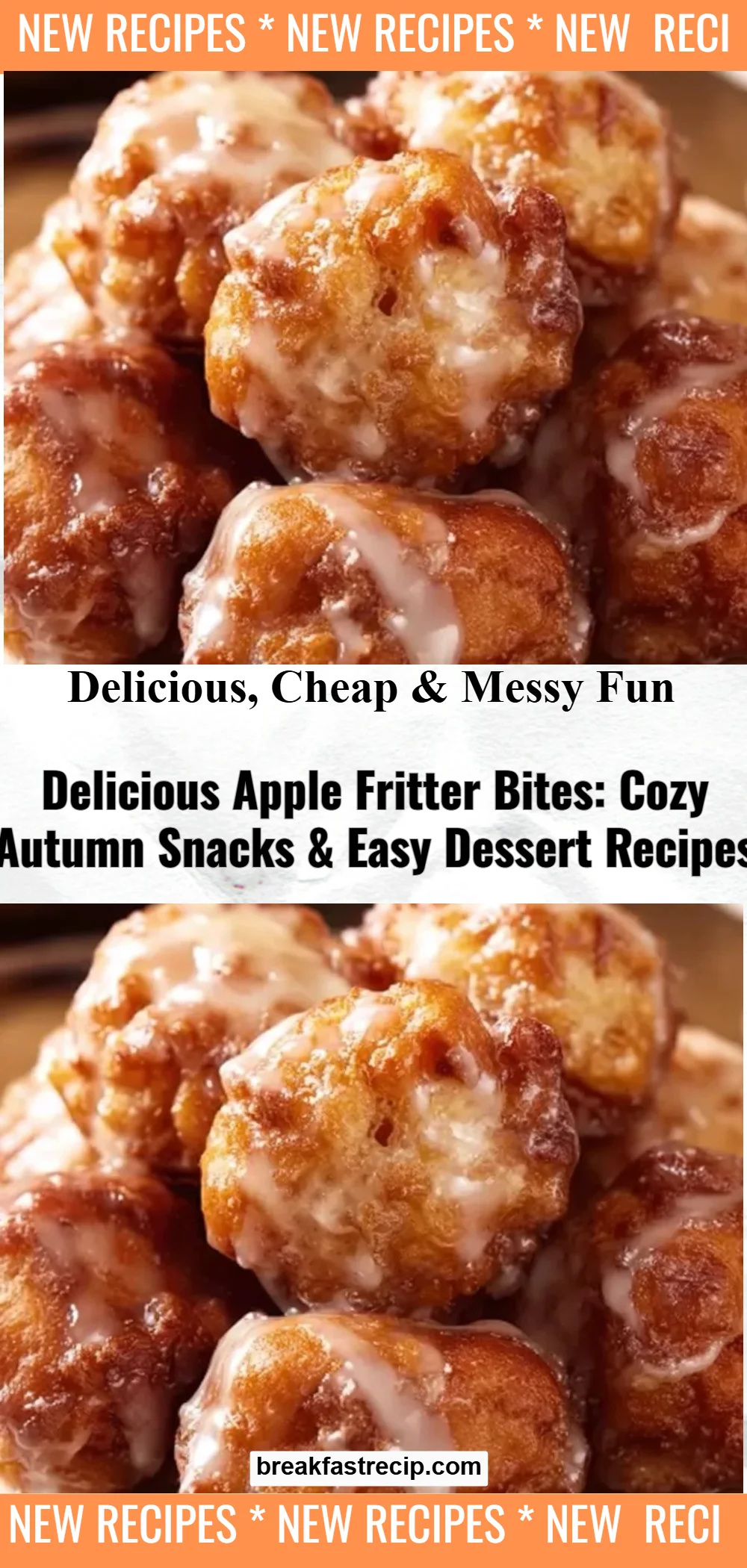 Apple Fritter Bites