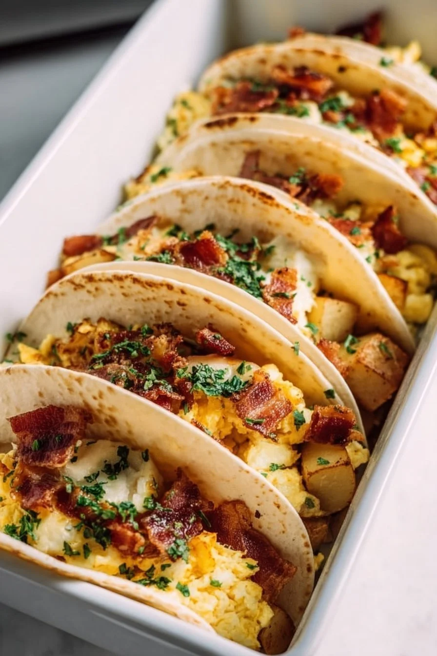 Baked Breakfast Tacos