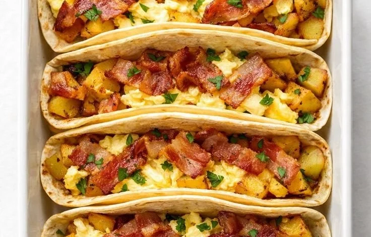 Baked Breakfast Tacos