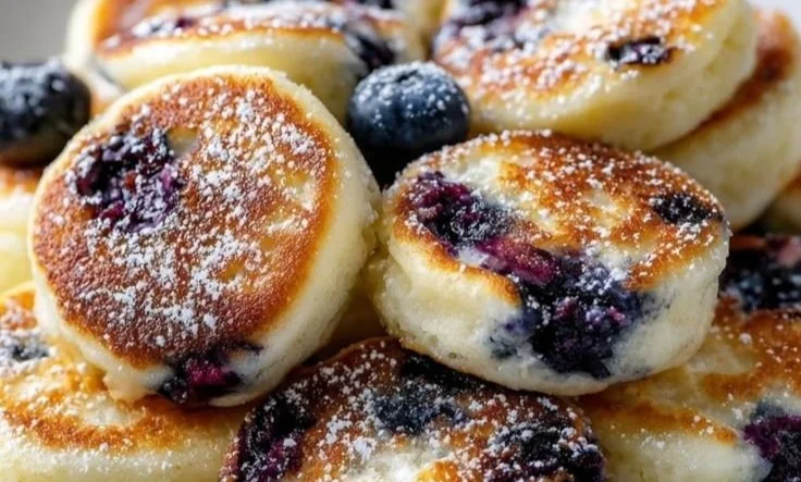 Blueberry Lemon Pancake Bites 5 Blueberry Lemon Pancake Bites