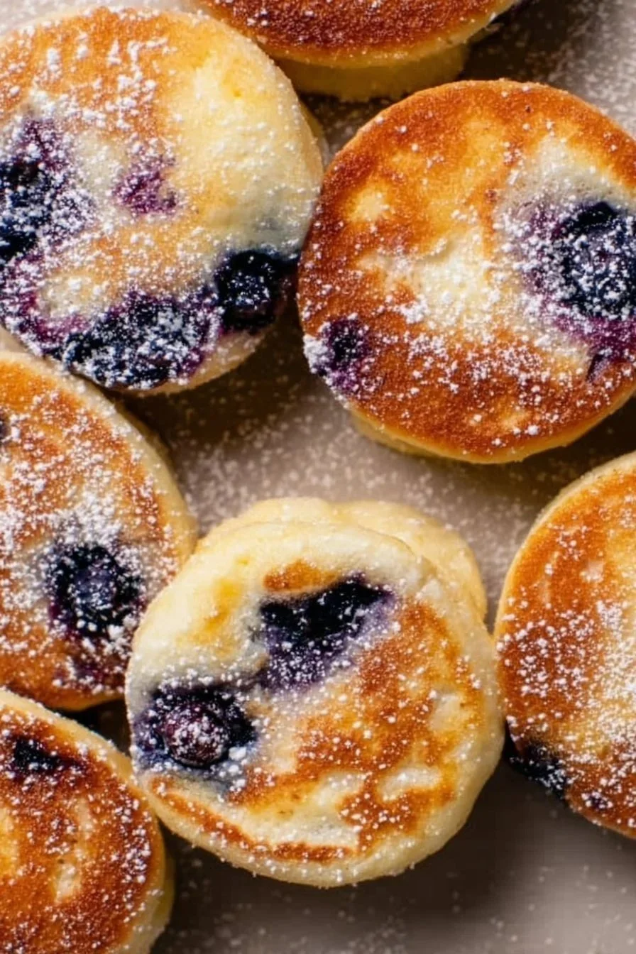 Blueberry Lemon Pancake Bites 5 Blueberry Lemon Pancake Bites