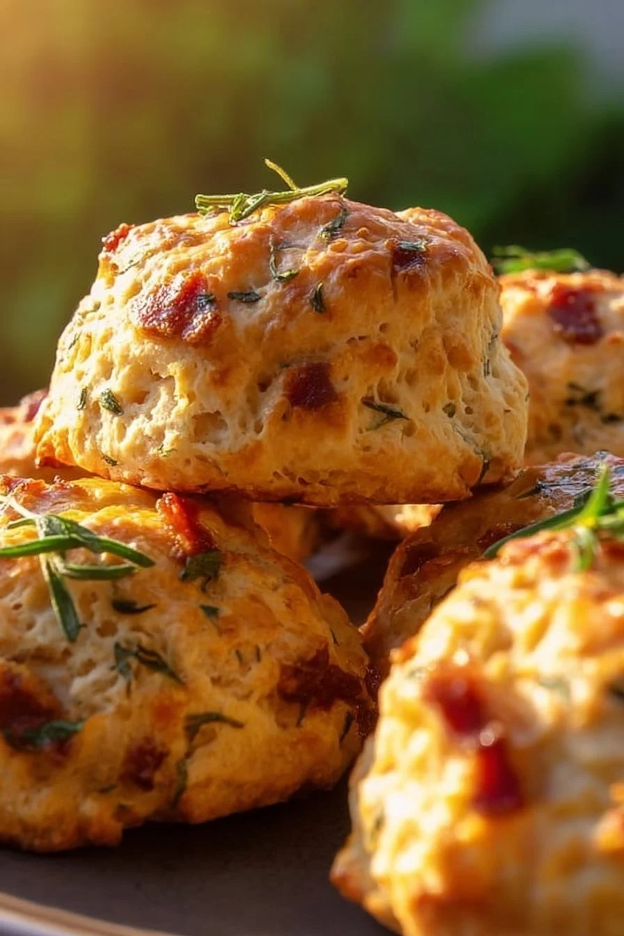 Delicious breakfast protein biscuits loaded with essential nutrients.