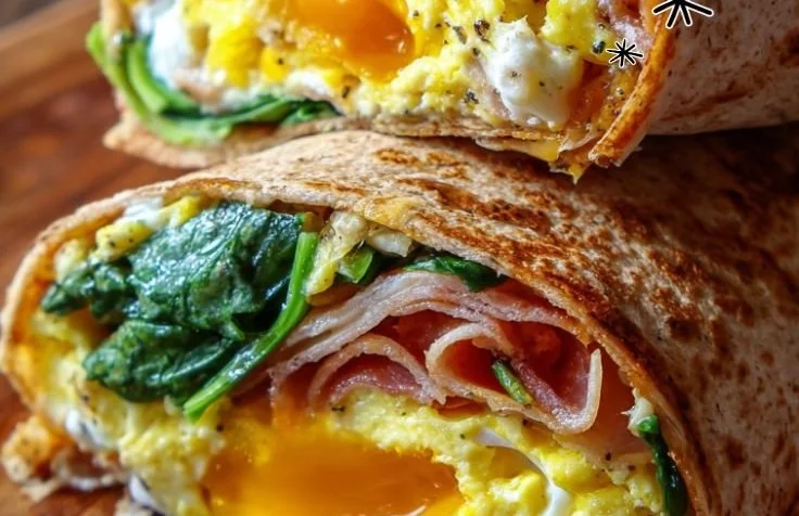 Grab-and-Go Protein Breakfast Wrap