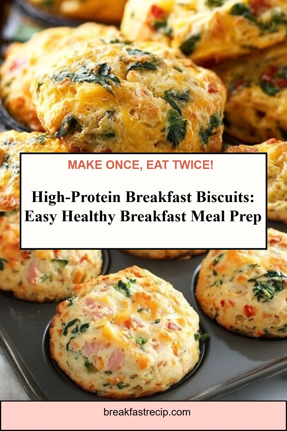 High-Protein Breakfast Biscuits