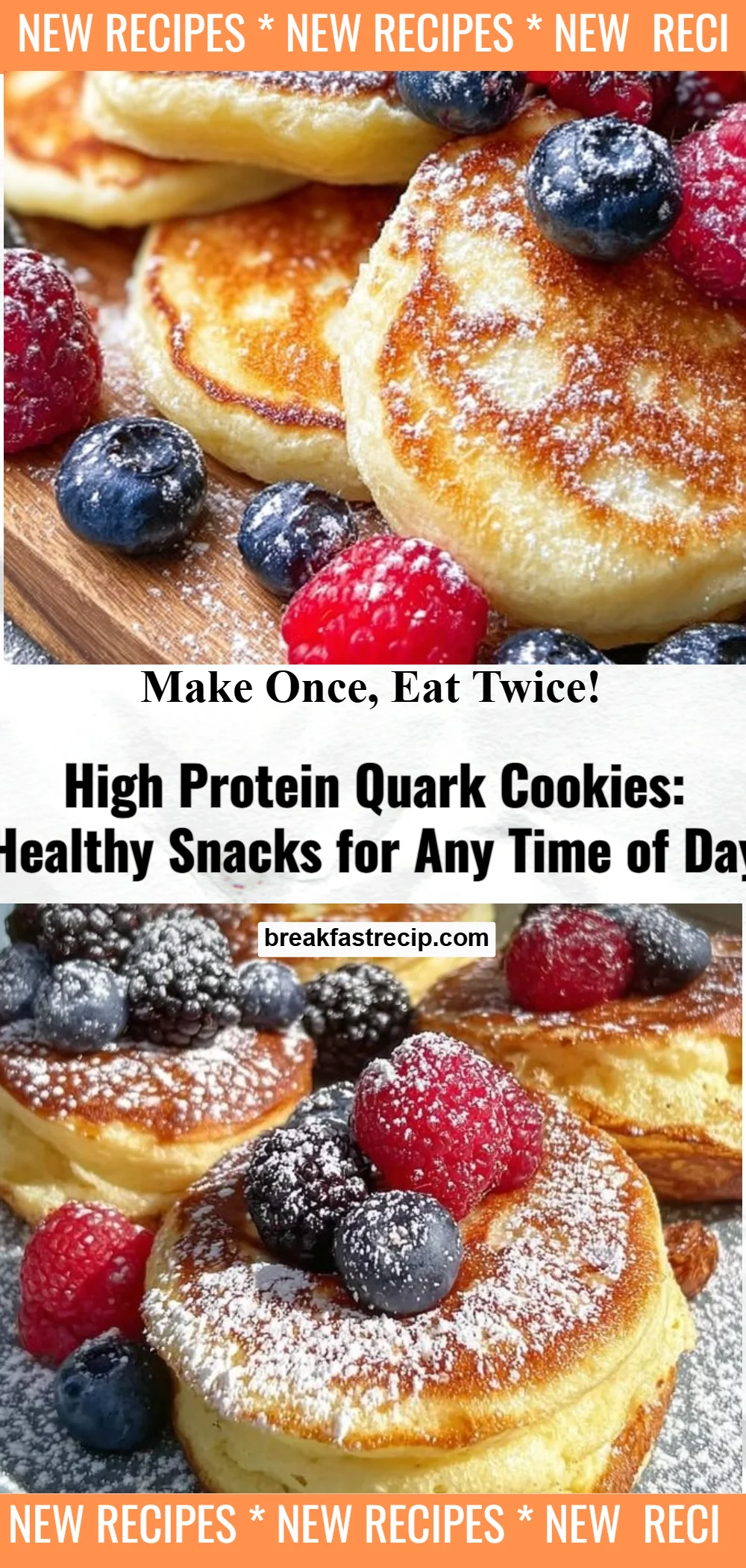 High Protein Quark Cookies