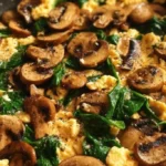 mushroom spinach scrambled eggs 2026 01 28 000110 683x1024 1