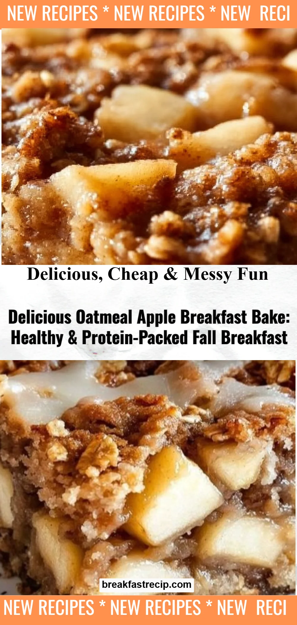 Oatmeal Apple Breakfast Bake