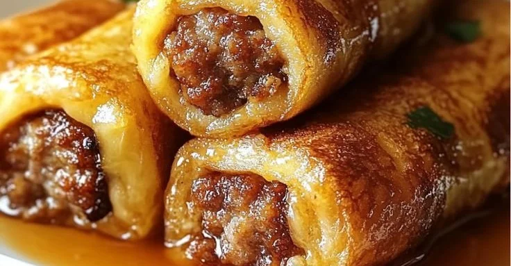 Sausage French Toast Roll-Ups