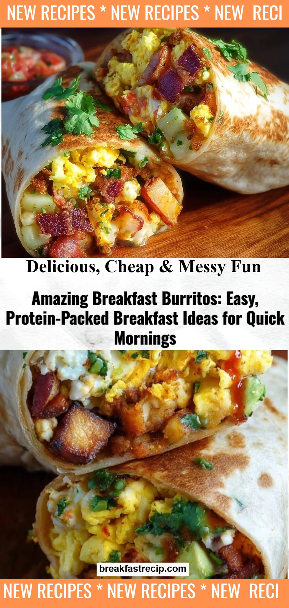 Amazing Breakfast Burritos