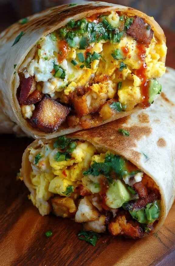 Amazing Breakfast Burritos
