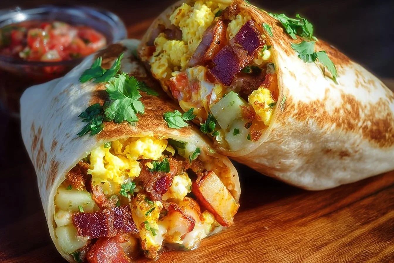Amazing Breakfast Burritos