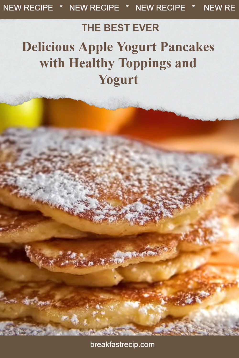 Apple Yogurt Pancakes