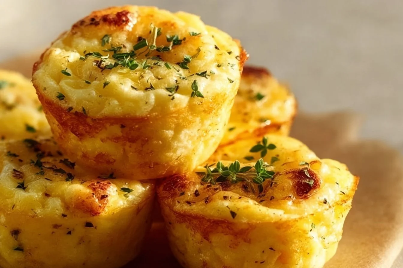 Cheesy Muffin Tin Cottage Cheese Egg Bites