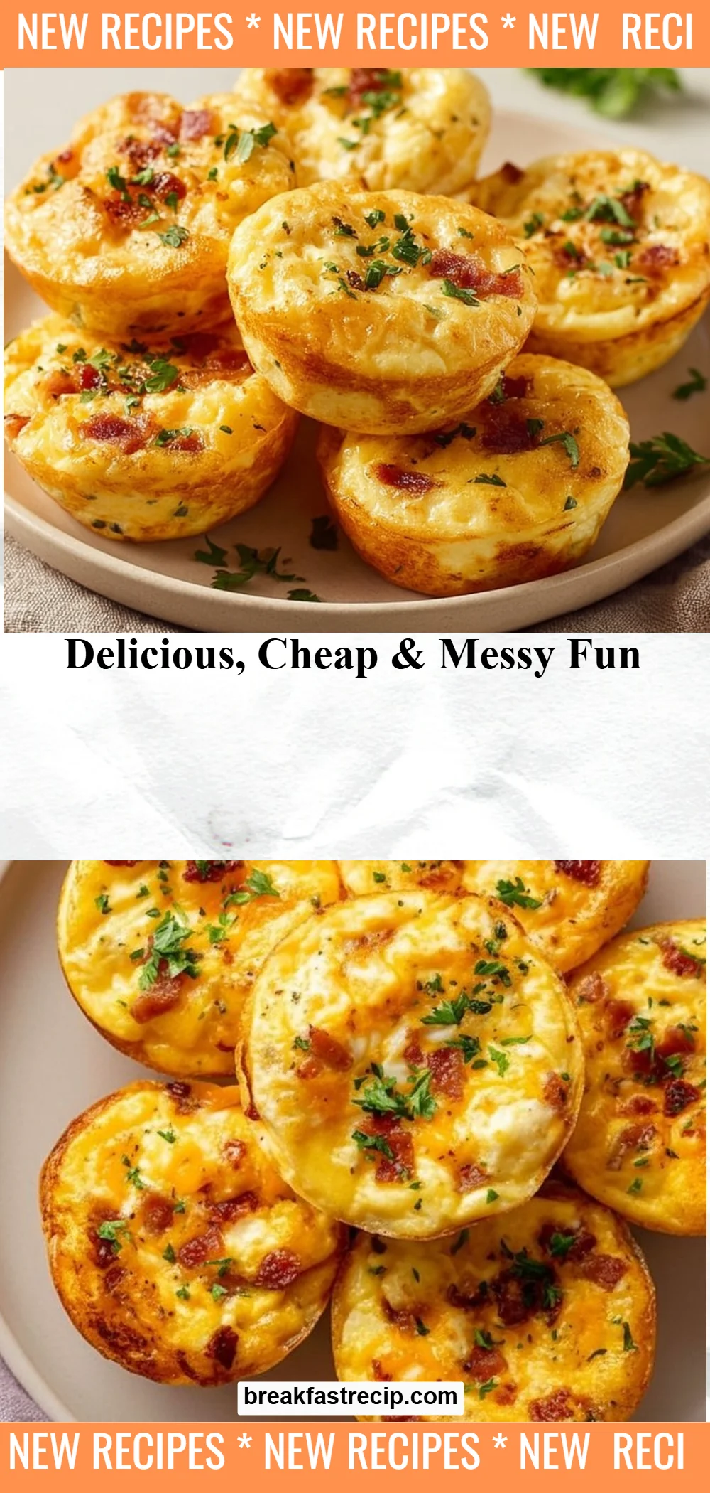 Cheesy Muffin Tin Cottage Cheese Egg Bites