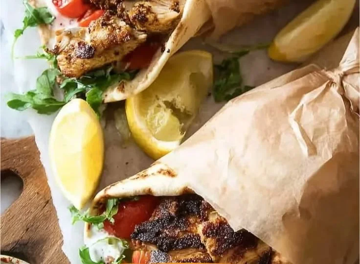 Chicken Shawarma Wraps