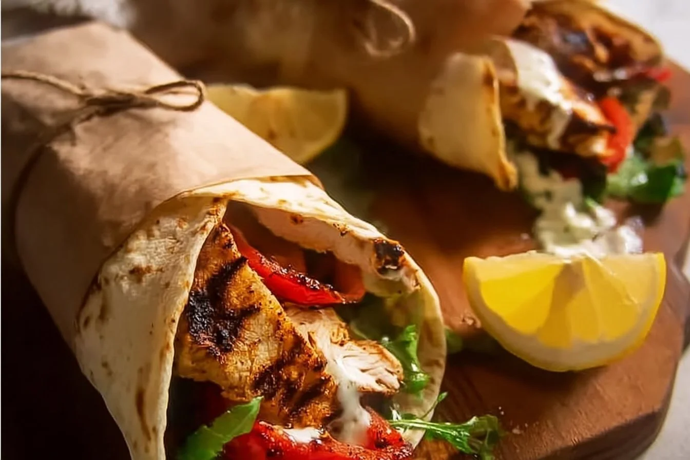 Chicken Shawarma Wraps