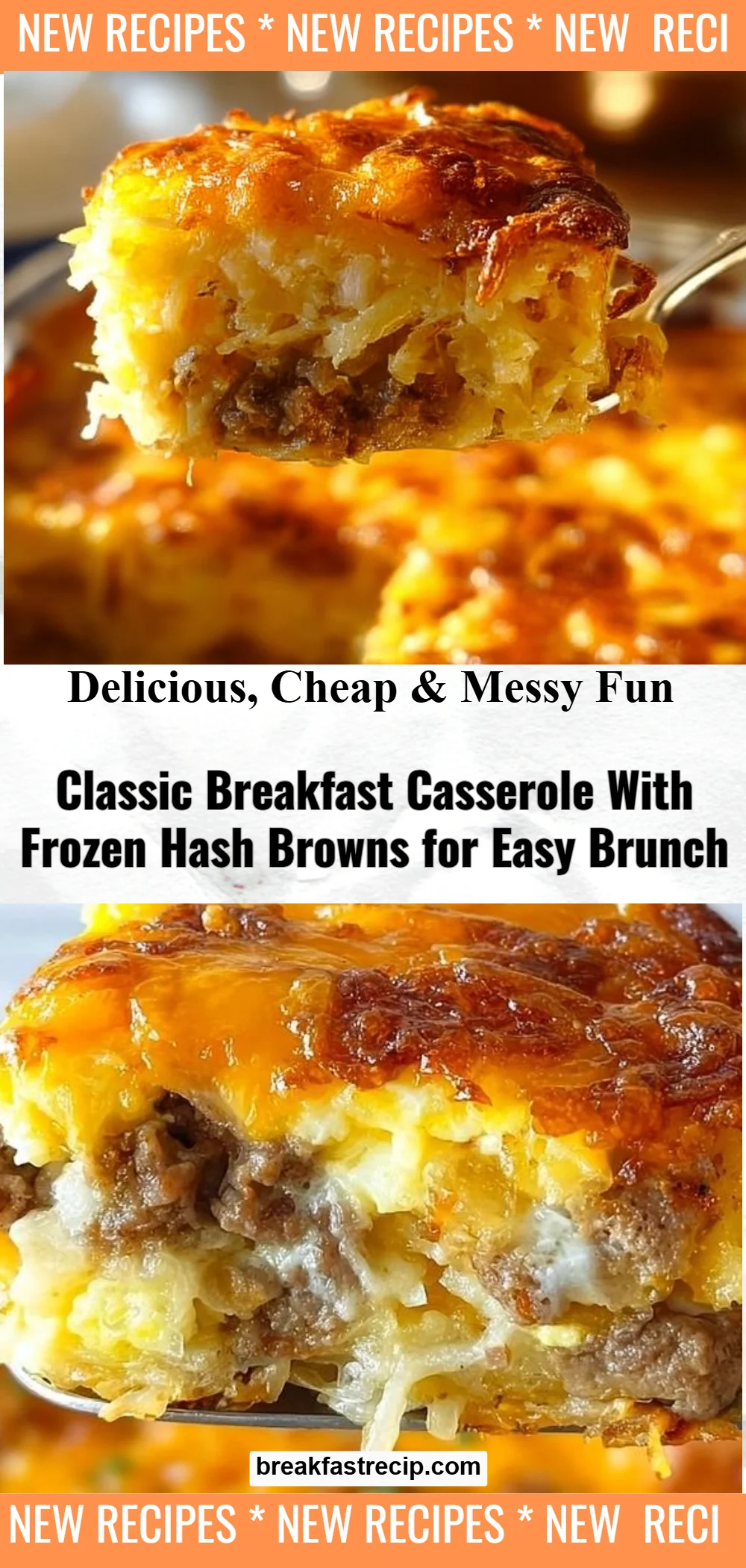 Classic Breakfast Hashbrown Casserole