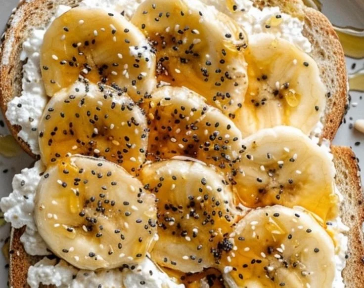 Cottage Cheese and Banana Toast 6 Cottage Cheese and Banana Toast