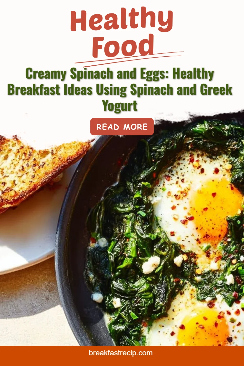 Creamy Spinach and Eggs 6 Creamy Spinach and Eggs