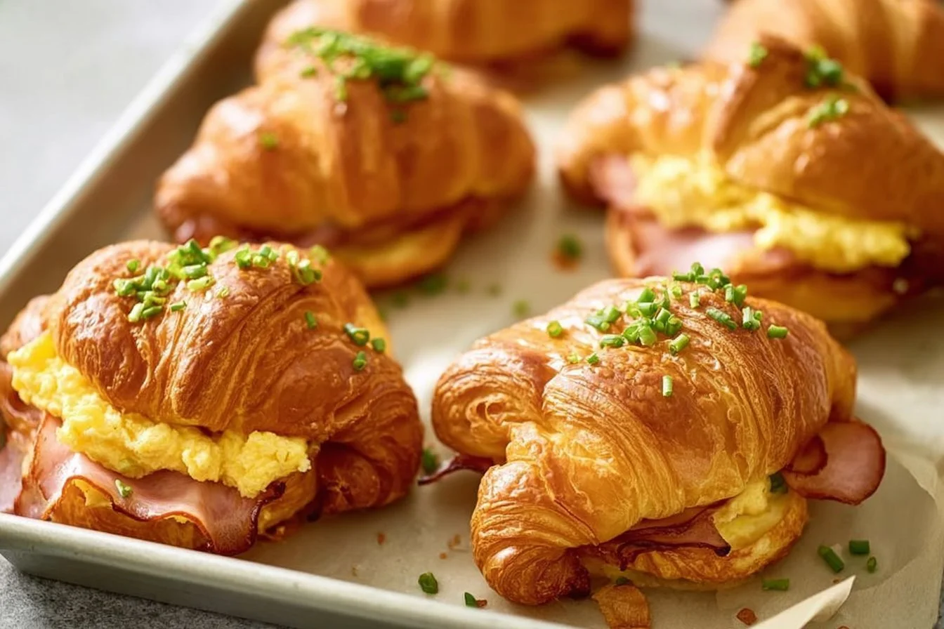 Croissant Breakfast Sandwiches