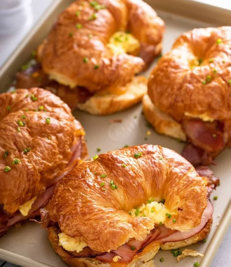 Croissant Breakfast Sandwiches