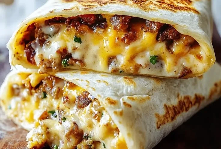Easy Breakfast Crunchwrap Delight