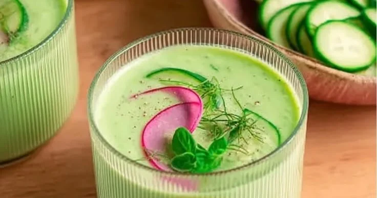 Easy Cold Cucumber Soup