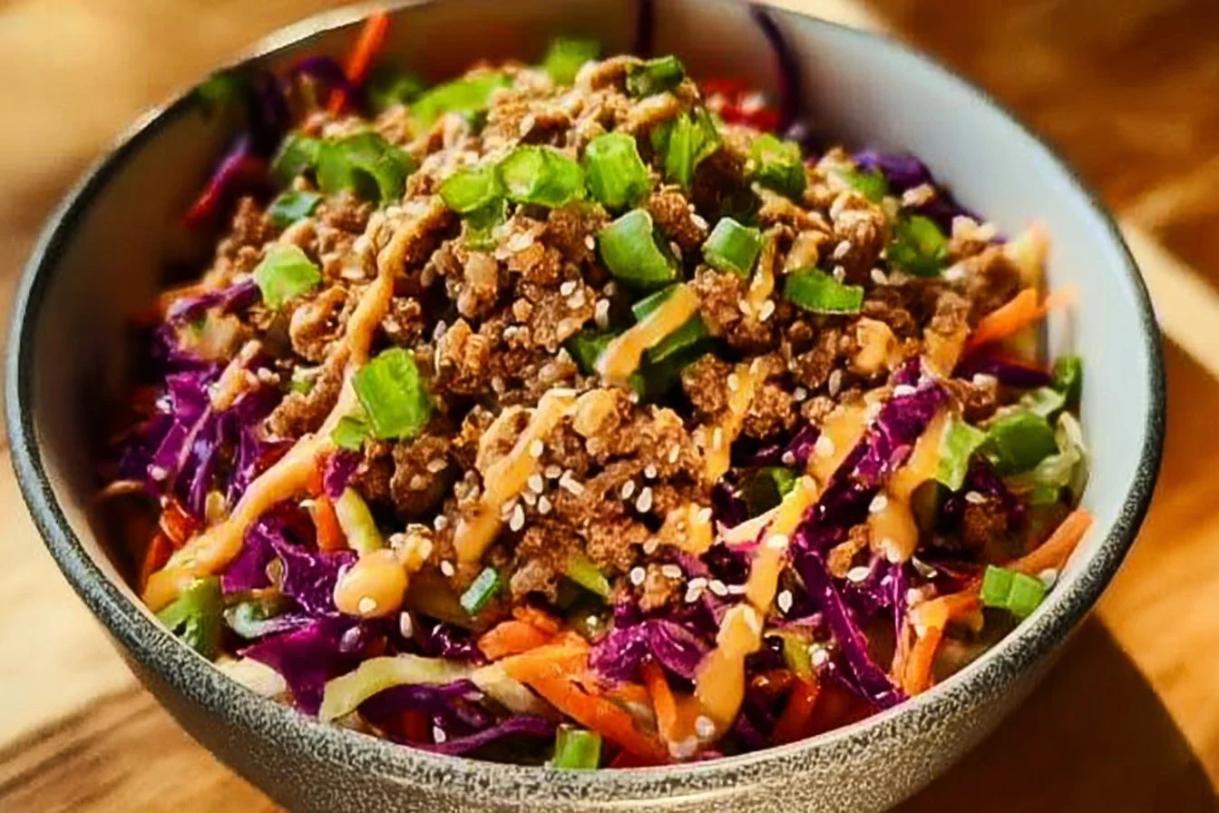 Easy Egg Roll in a Bowl