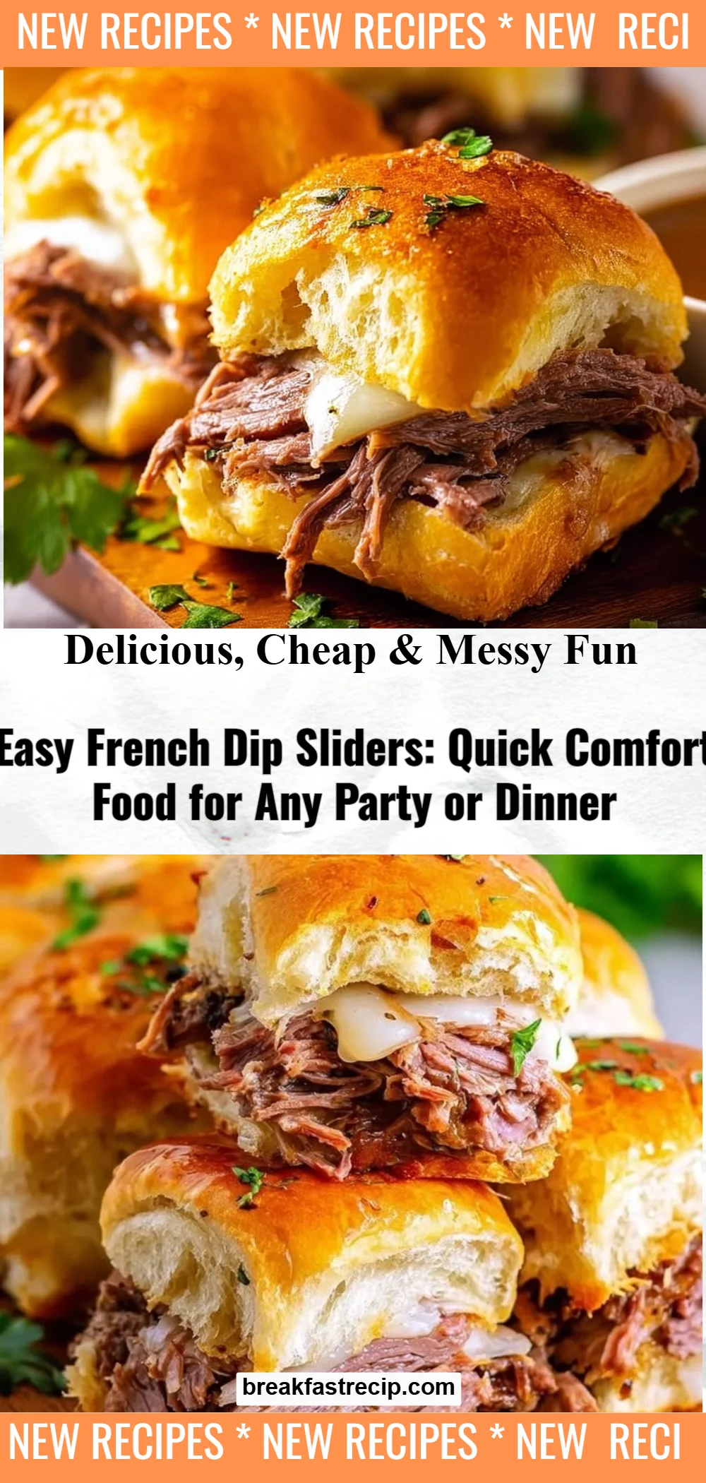 Easy French Dip Sliders