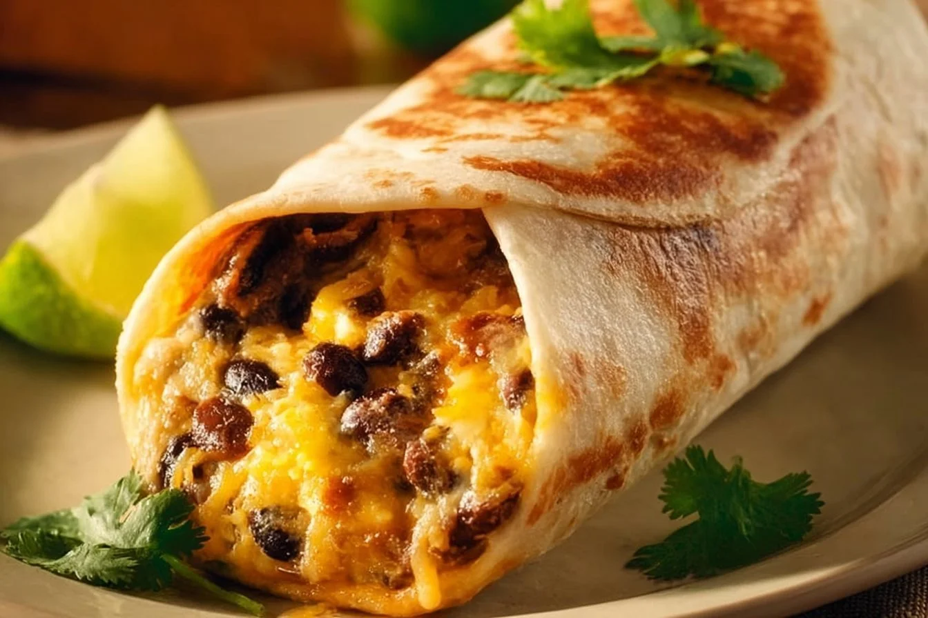 Easy High-Protein Breakfast Burrito