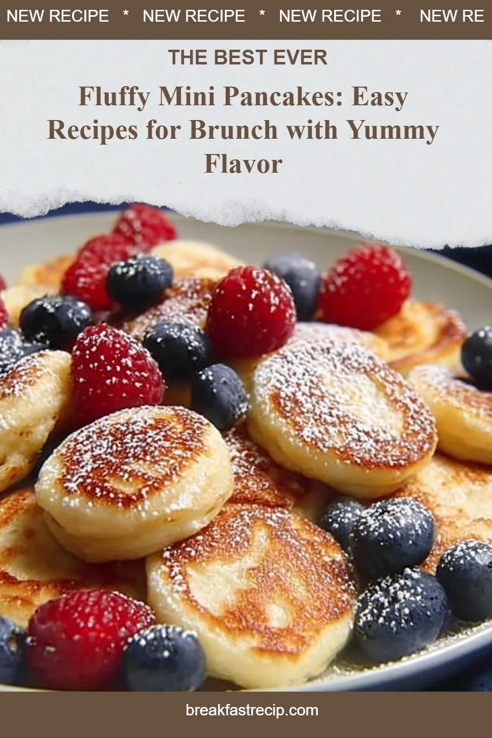 Fluffy Mini Pancakes