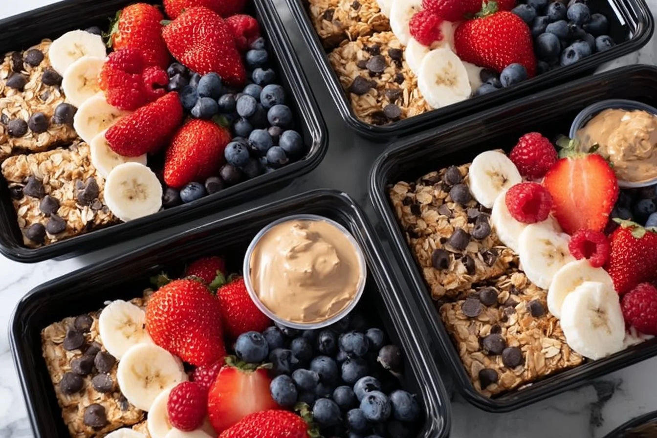 Healthy Breakfast Meal Prep 4 Healthy breakfast meal prep ideas for quick and nutritious morning meals.