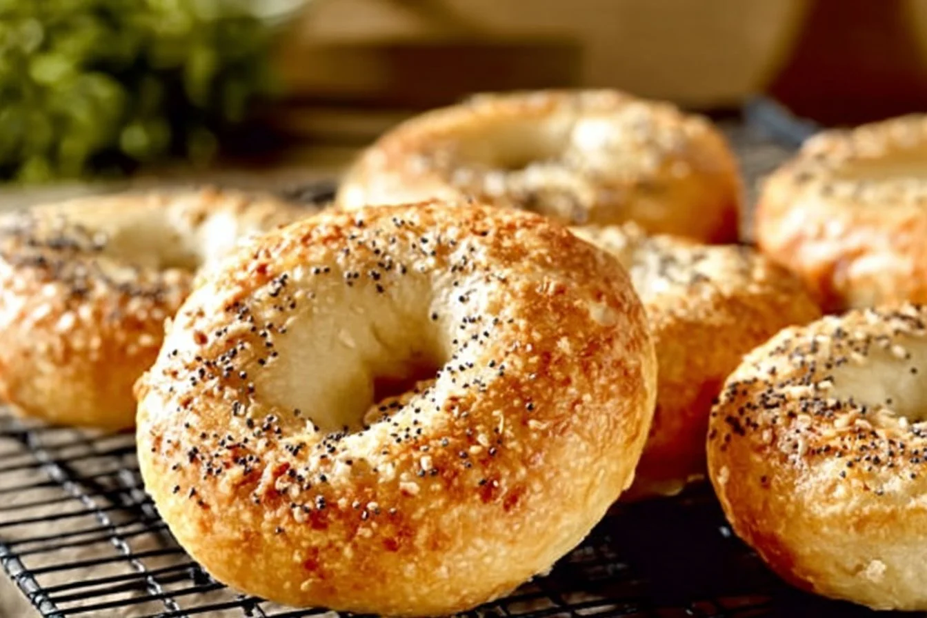 Healthy Greek Yogurt Bagels