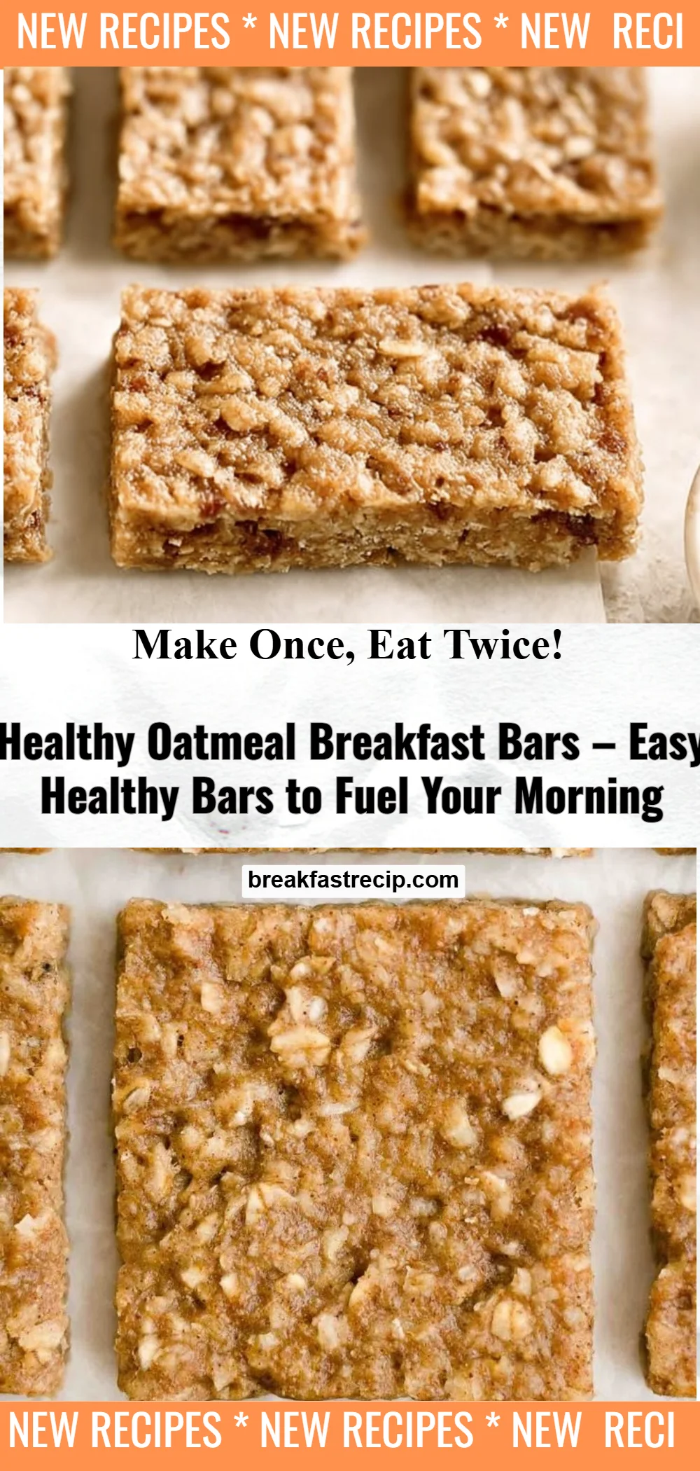 Healthy Oatmeal Breakfast Bars 6 Healthy Oatmeal Breakfast Bars