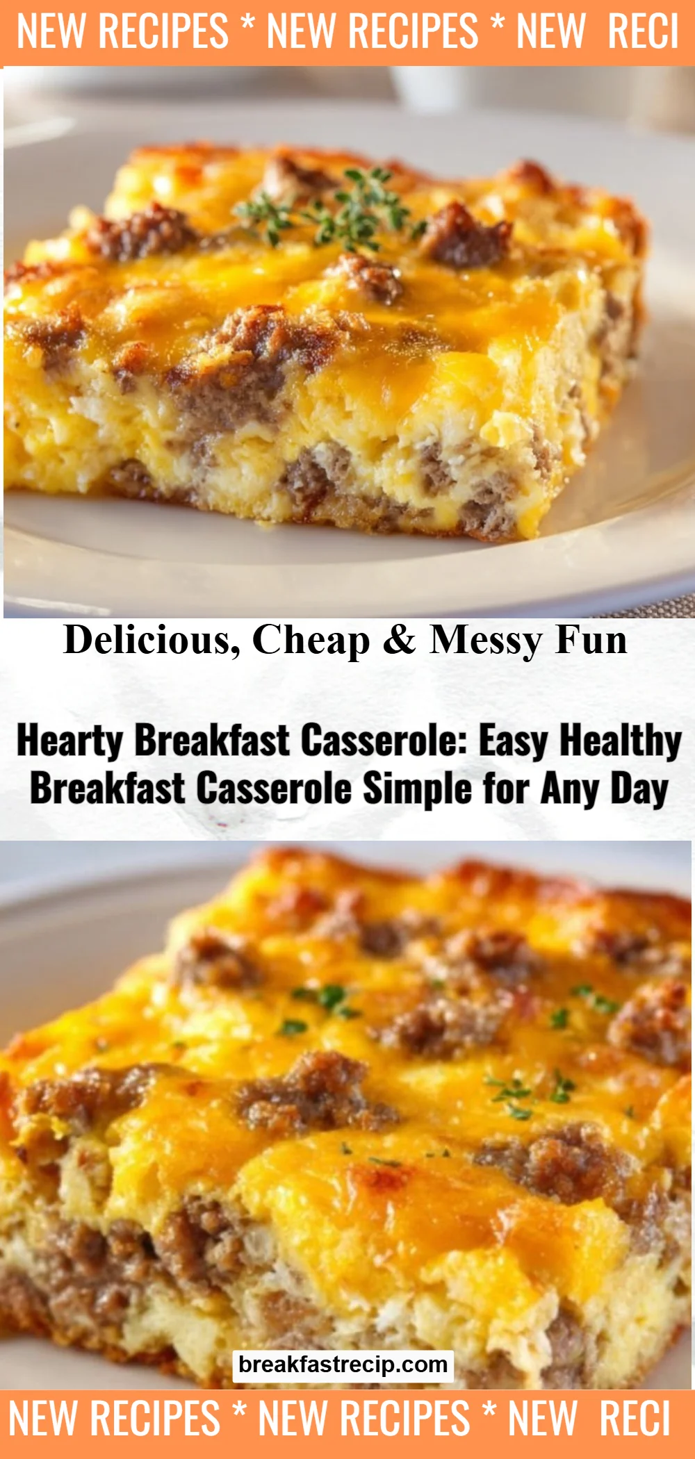 Hearty Breakfast Casserole 5 Hearty Breakfast Casserole