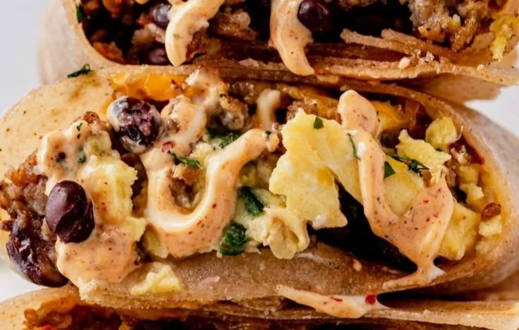 High-Protein Breakfast Burrito
