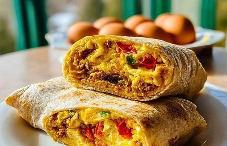 High-Protein Freezer Breakfast Burritos