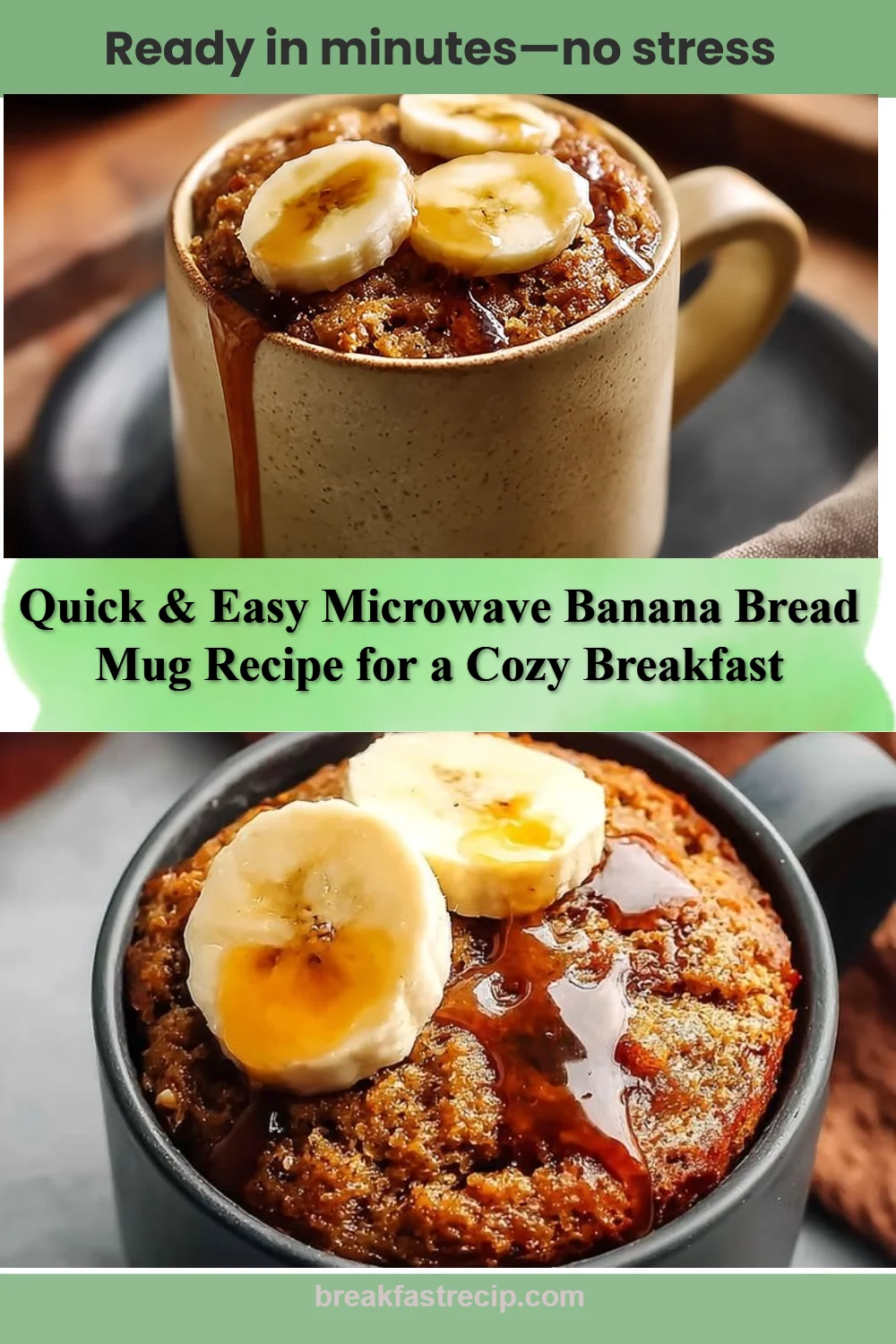 Homemade Banana Bread in a Mug 6 Homemade Banana Bread in a Mug