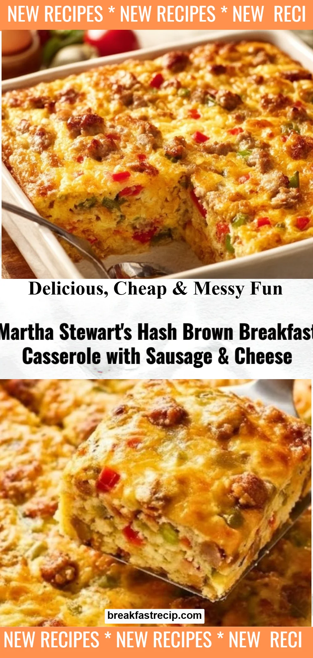 Martha Stewart's Hash Brown Breakfast Casserole 6 Martha Stewart's Hash Brown Breakfast Casserole