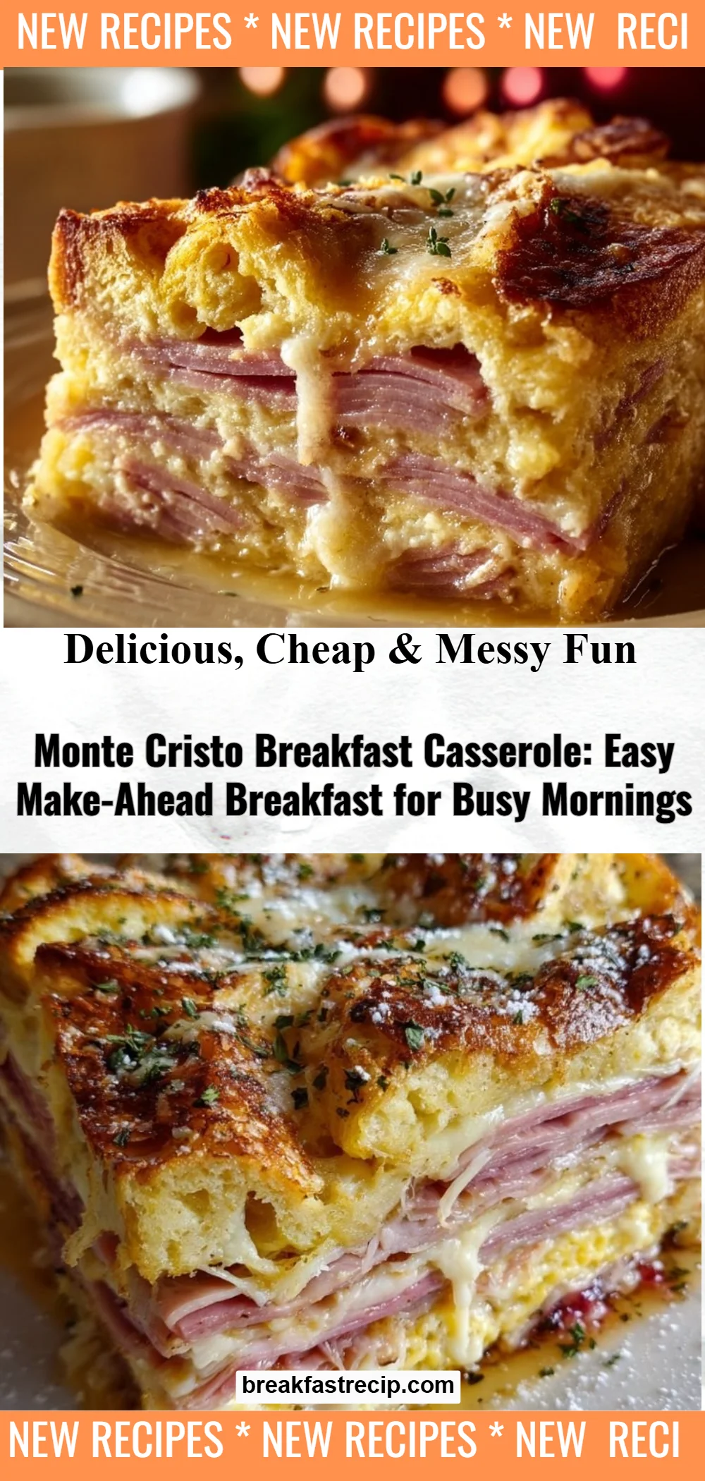 Monte Cristo Breakfast Casserole 6 Monte Cristo Breakfast Casserole