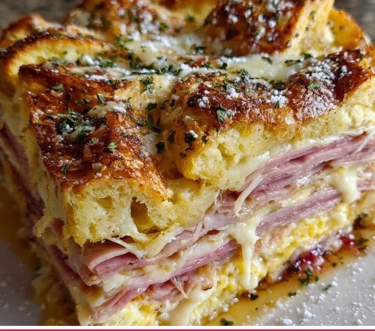 Monte Cristo Breakfast Casserole 8 Monte Cristo Breakfast Casserole