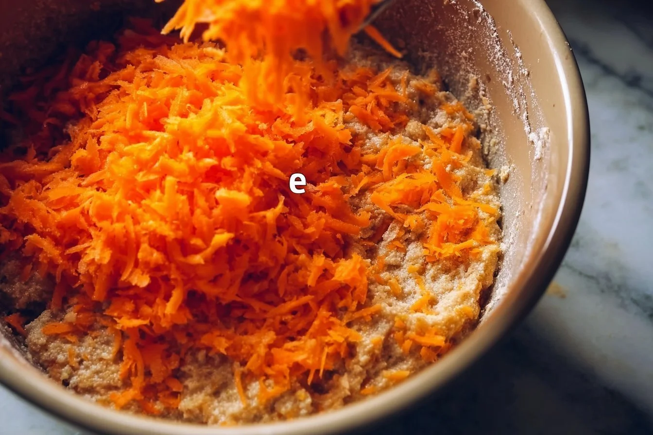 Delicious oil-free carrot cake muffins baked with wholesome ingredients