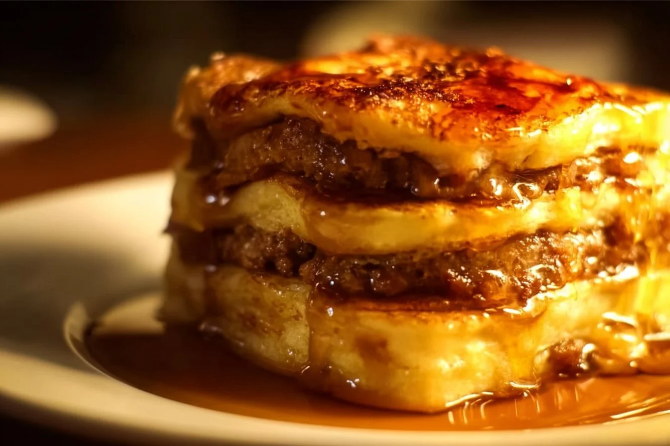 Pancake Sausage Casserole 4 Delicious Pancake Sausage Casserole ready to serve for breakfast or brunch