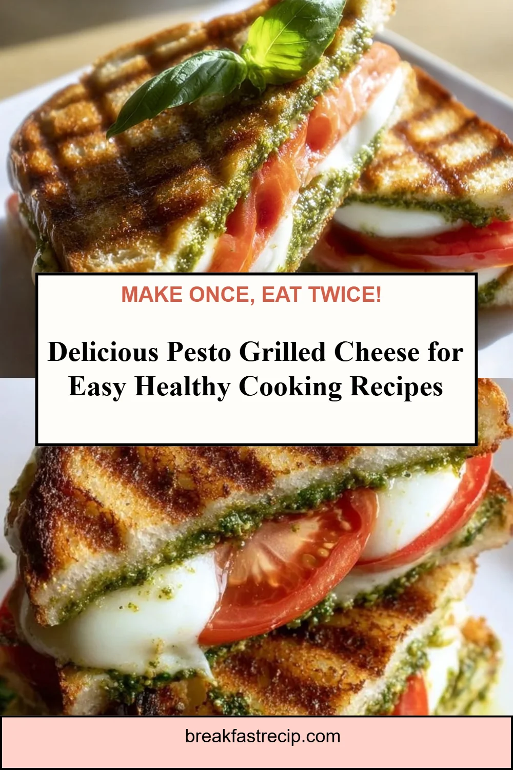 Pesto Grilled Cheese