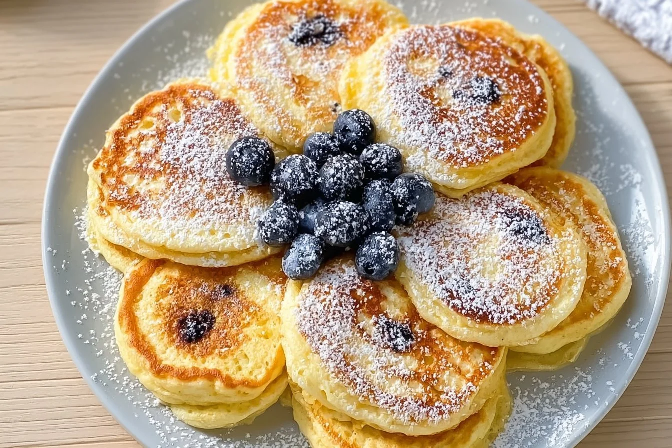 Quark Coins with Oats 4 Bowl of Quark Coins mixed with oats for a nutritious meal