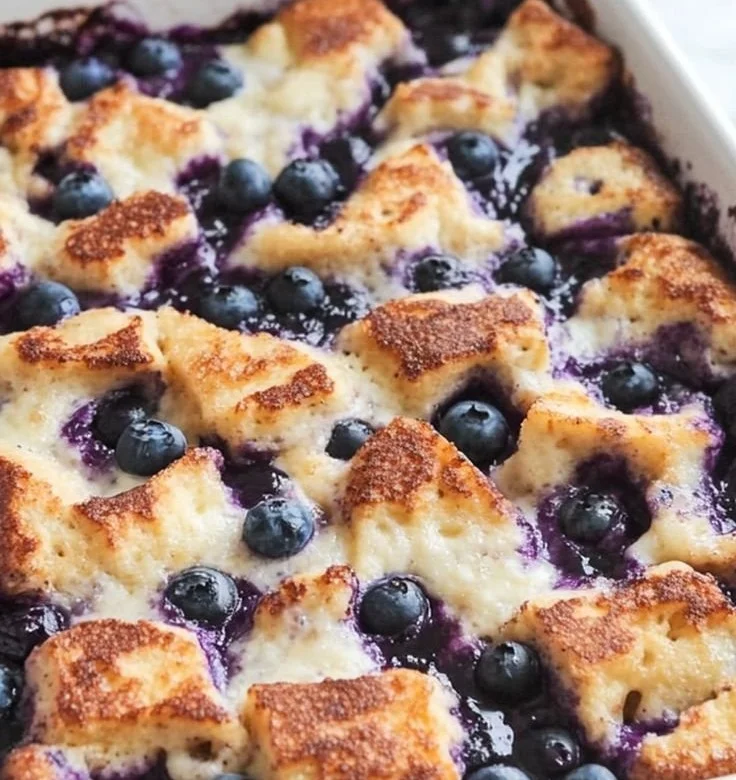 Quick Blueberry French Toast Casserole 5 Quick Blueberry French Toast Casserole