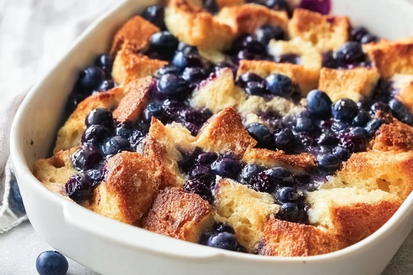 Quick Blueberry French Toast Casserole 6 Quick Blueberry French Toast Casserole