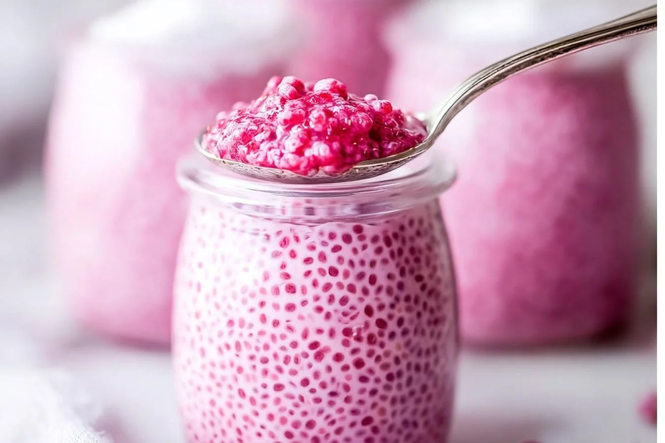 Raspberry Chia Pudding