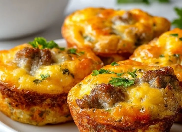 Savory Sausage Egg Bites 8 Savory Sausage Egg Bites