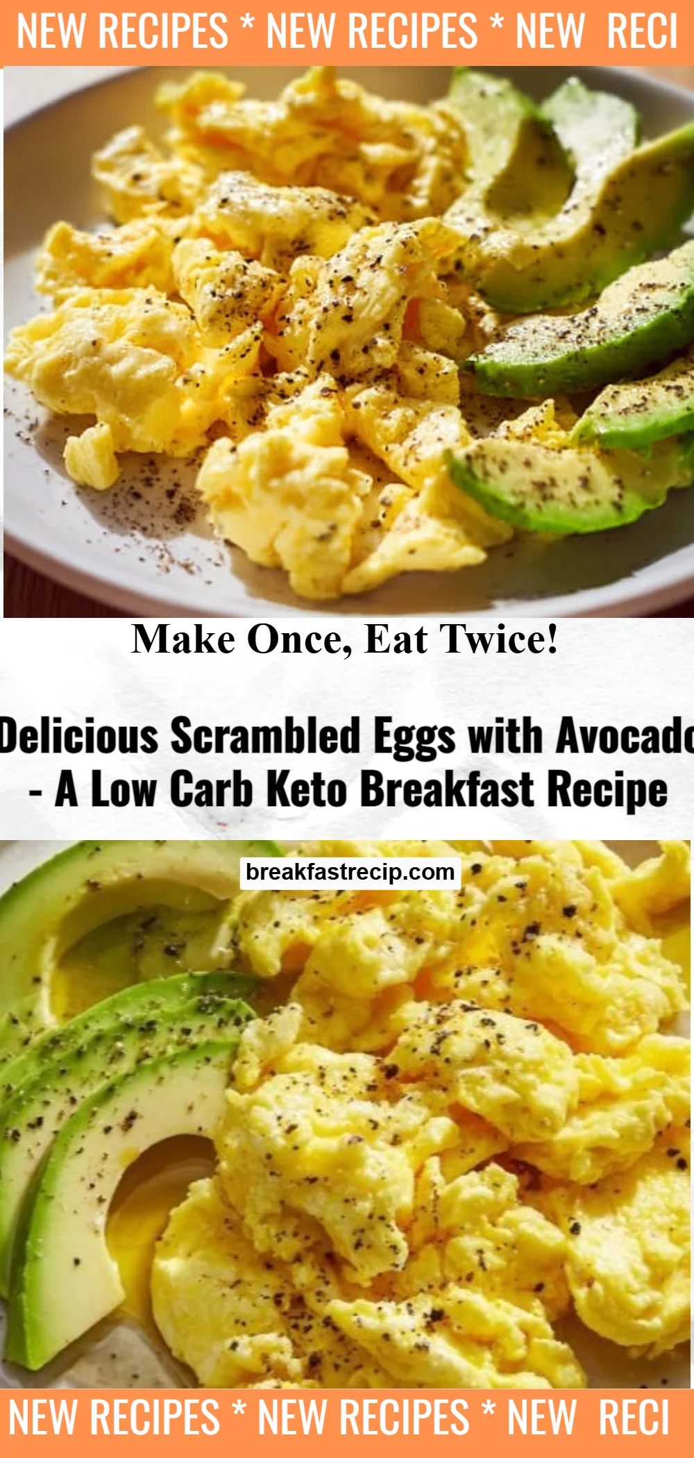 Scrambled Eggs with Avocado